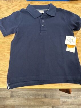 Nano Boys Navy Short-Sleeve Polo Shirt